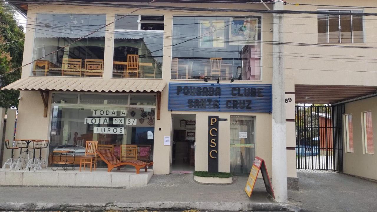 Pousada Clube Santa Cruz 圣克鲁斯迪米纳斯 外观 照片